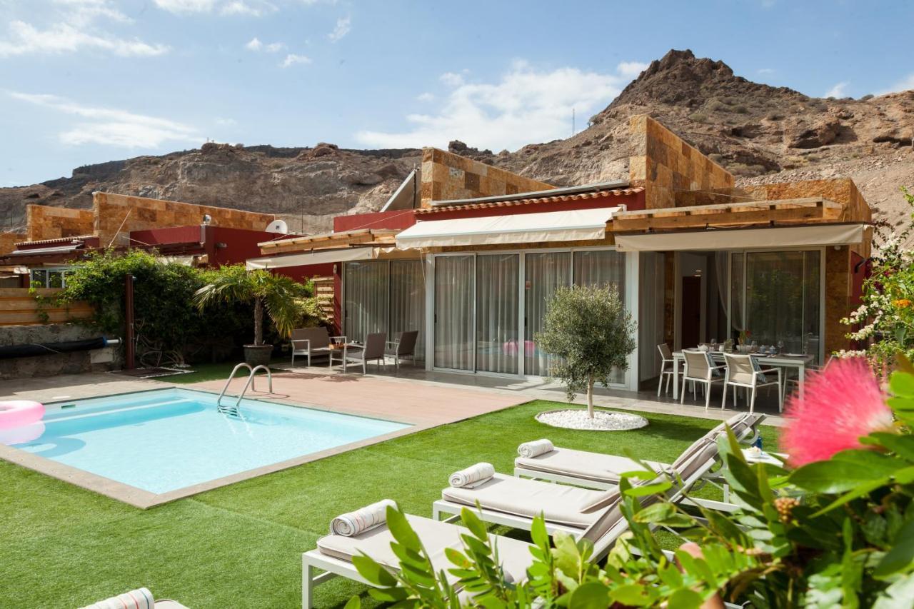 Elle Ocean Villa Gran Canaria Heated Pool Wifi Amadores Exterior photo